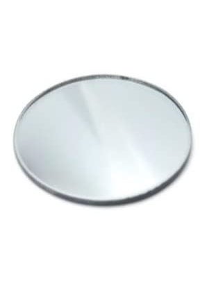 ESPtronics - ERH India 1 Pc Convex Mirror Diameter50 mm Focal Length50 cm for Microscopes Telescopes Magnifying Glasses etc - Image 1