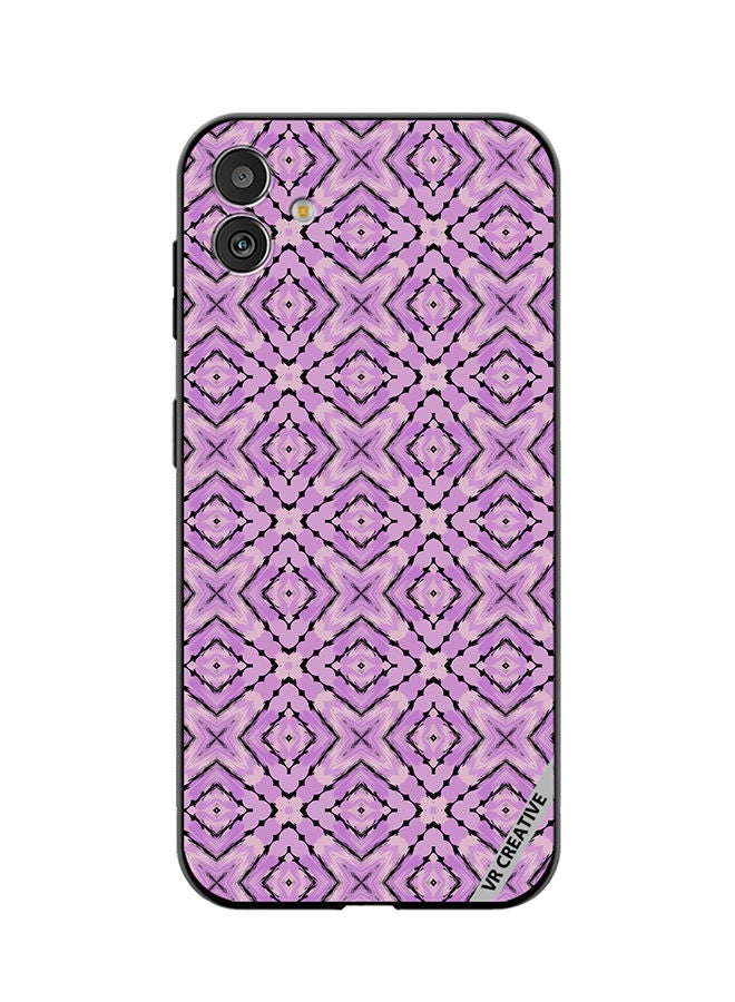 VR CREATIVE Protective Case Cover For Samsung Galaxy F14 Strips Design Multicolour - Image 1