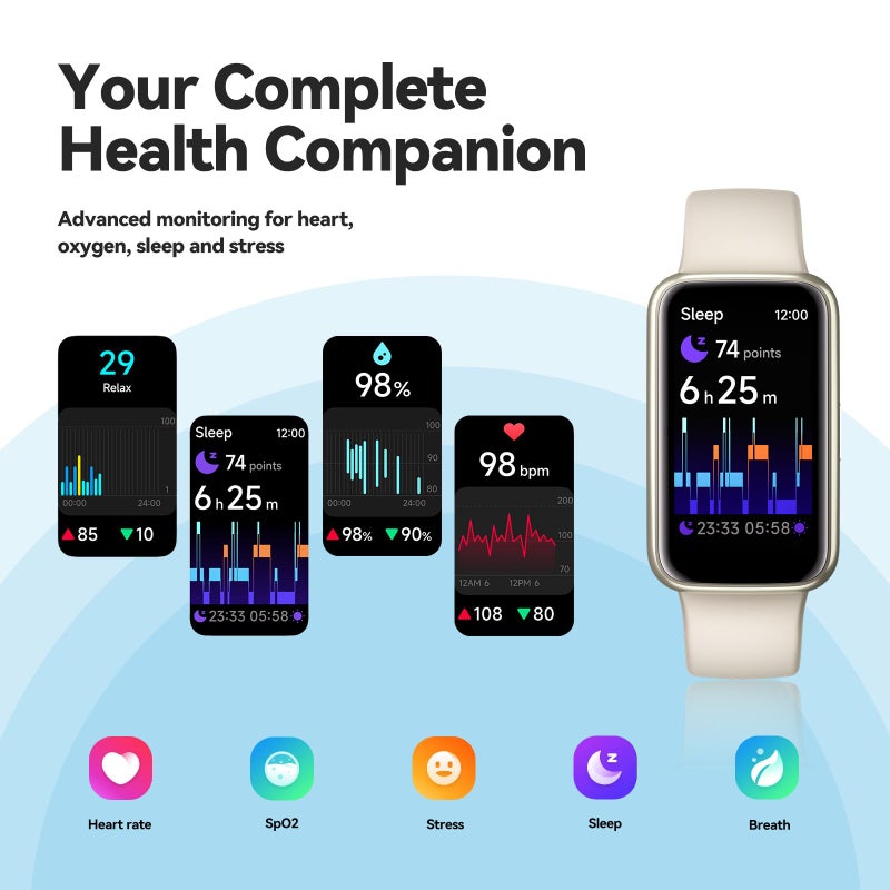Enfit Fitness Trackers,Smart Watch with 1.47" Color Screen,100+Sport Modes Fitness Watch with Heart Rate Sleep Monitor,Pedometer Step Counter Watch,3TAM Waterproof Activity Trackers for Women Men, BGE - Image 5