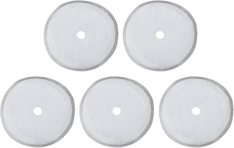 Stainless Steel French Press Filters 5 Pack Ultra Fine Mesh For 800ml 350ml - Image 1