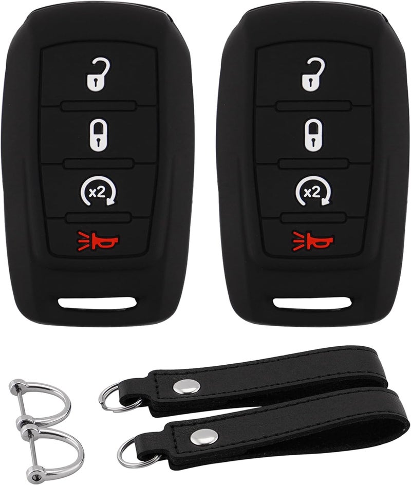 Koaudb Silicone Key Fob Cover for Dodge RAM - Image 1