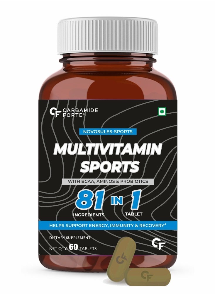 Multivitamin for Sports with BCAA, Aminos & Probiotics- 60 Tablets - pzsku/Z6A041DAAE5E48087C0C0Z/45/_/1724827271/3c0c2d3f-8c56-4d8d-af32-5f684f2099fc