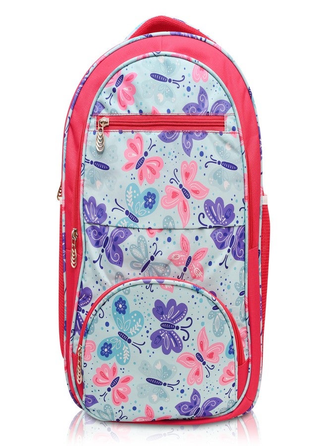 Stylbase 27L School Bag for Girls | Premium Polyester Backpack Bags for Women | 5 Compartments Lightweight & Water Resistant | Stylish College Bag for Girls & Backpack for Travelling - Image 1