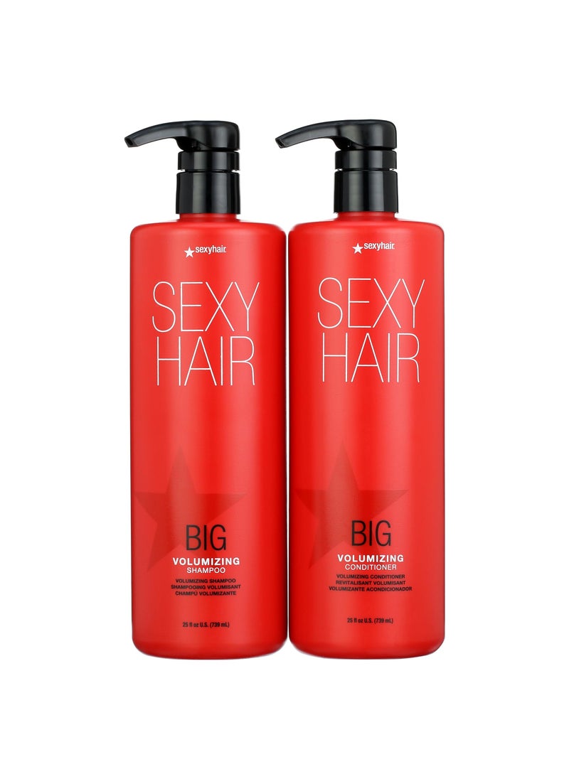 Sexy Hair - Big Sexy Hair Volumizing Shampoo & Conditioner 25 Oz Duo - Image 1