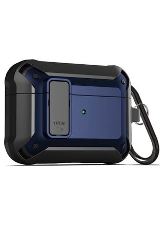 Airpods pro case cover with keychain shockproof resilient shock Absorption Secure Lock designed compatible airpod pro case wireless charging for men women - pzsku/Z6A049C1360D072875EF6Z/45/_/1697111862/74a0dde0-8a06-49c9-9cfb-0d3dccb68dda