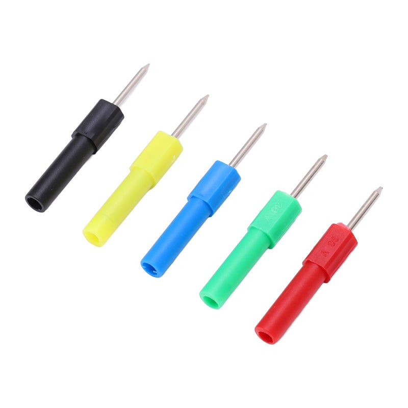 2 Sets J.20013 Multimeter Testing Probes 4mm Safety Socket 5 Colors Maintenance Tools - Image 4