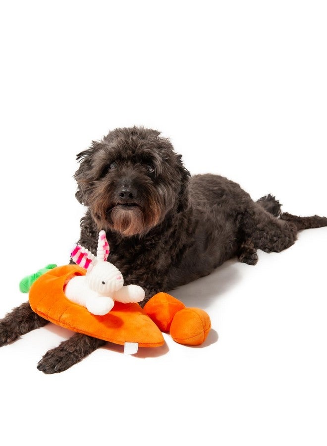 Midlee Hide a Toy Carrot Easter Dog Toy - Image 3