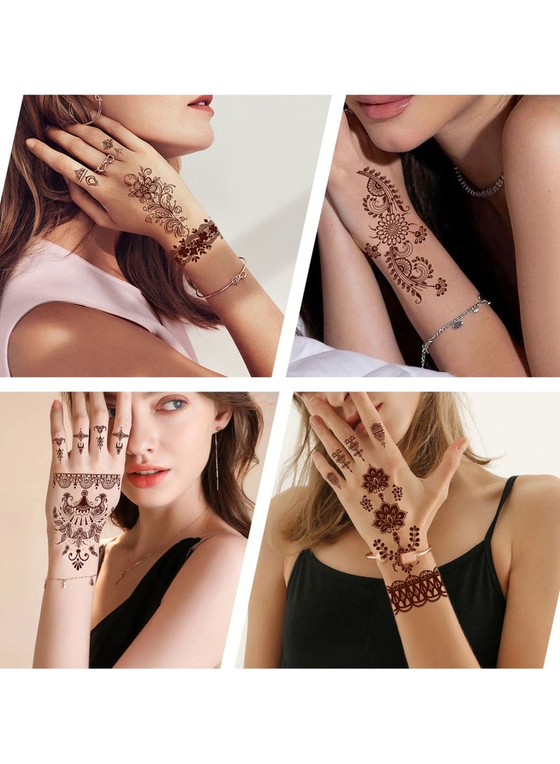 Lace tattoo sticker with high-end feel, tattoo sticker on the back of the hand and foot - Image 2