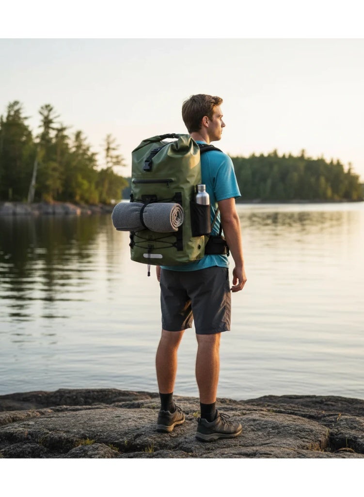 JetPilot Venture 50L waterproof bag - sage - Image 4