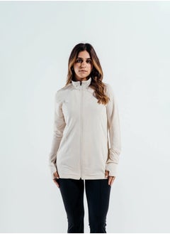 SIGMA FIT Sigma Fit BEIGE SWISH JACKET - S ,Color: white  - Image 3
