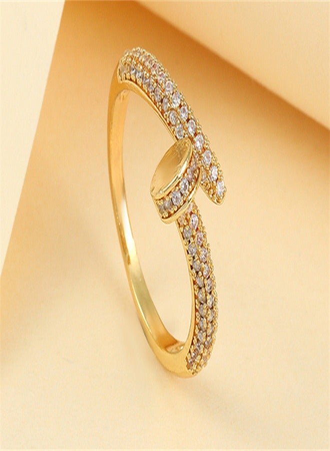 خاتم مطلي بالذهب - Image 4