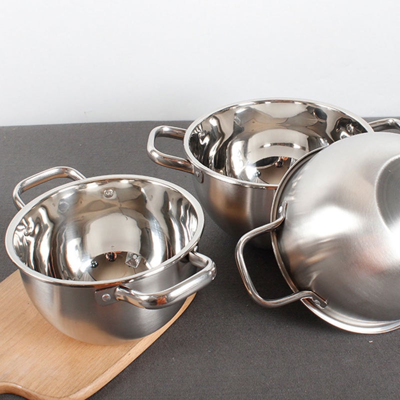Household Soup Pot Professional Hot Pot Cooking Pot Portable Metal Picnic Pot - Image 4