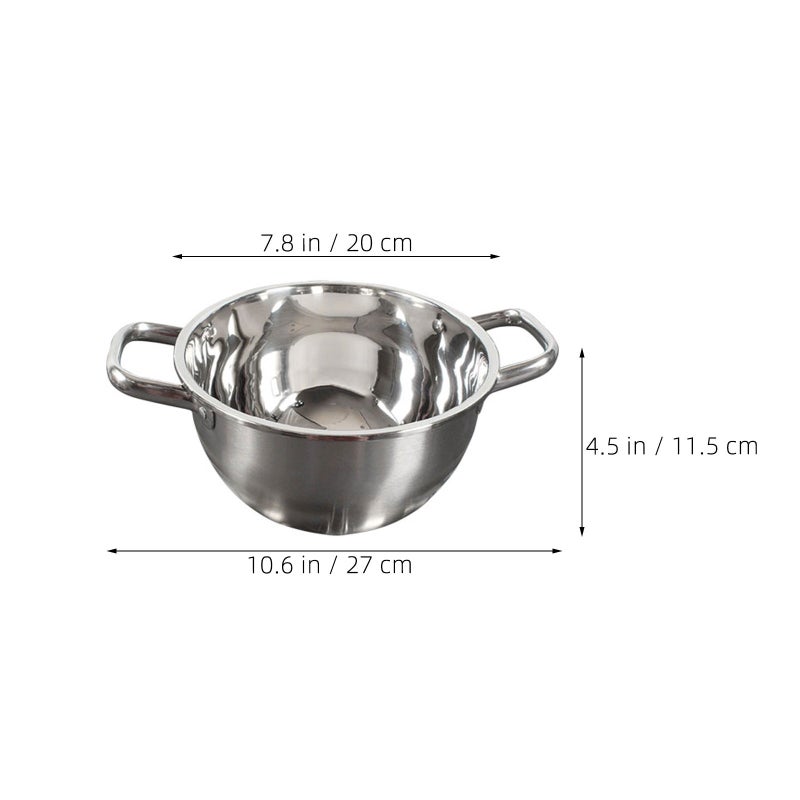 Household Soup Pot Professional Hot Pot Cooking Pot Portable Metal Picnic Pot - Image 3