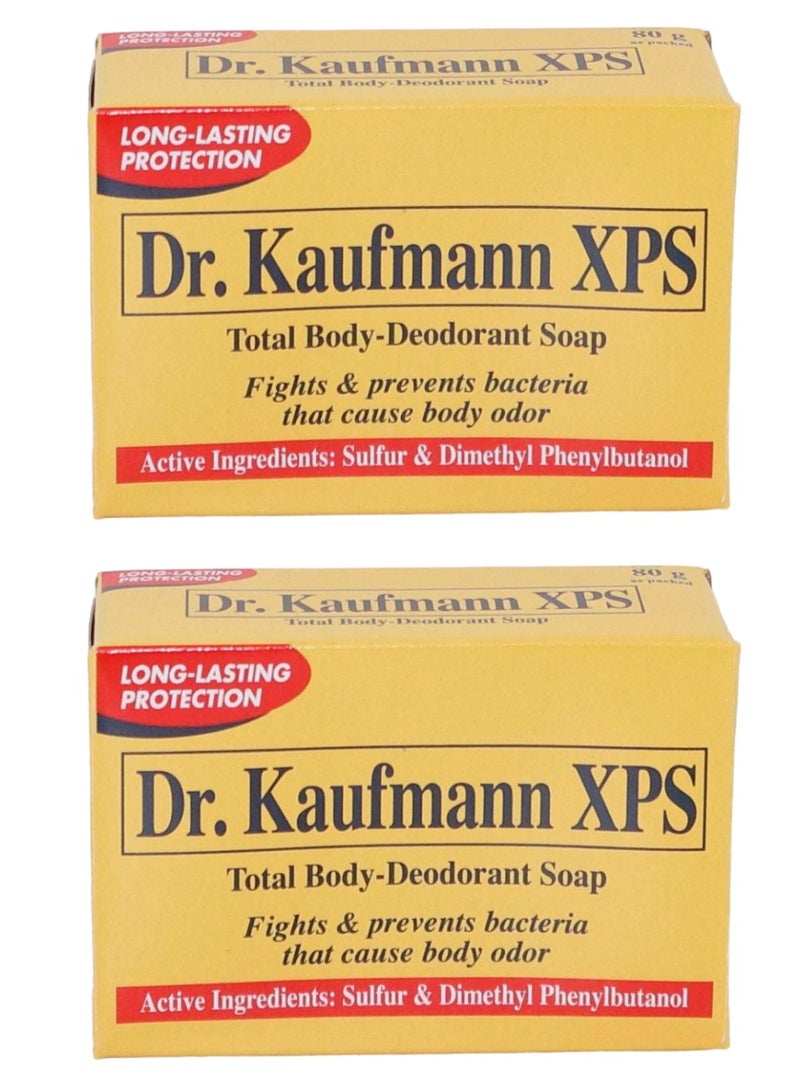 Dr. Kaufmann Xps Deodorant Soap 80 g 2 Pcs - Image 1