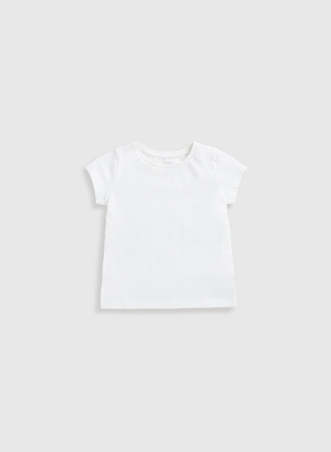 mothercare White T-Shirt - Image 3