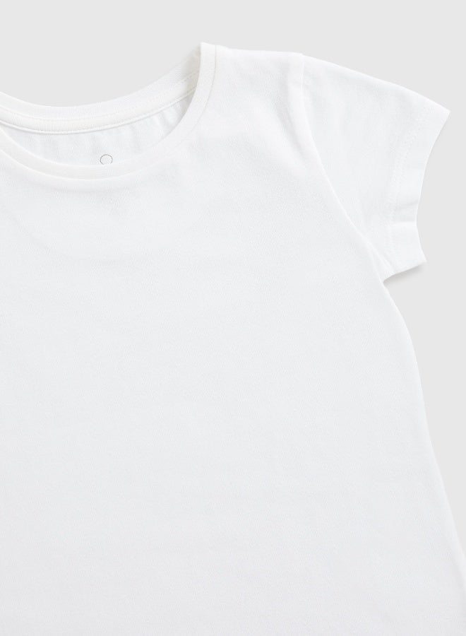 mothercare White T-Shirt - Image 5