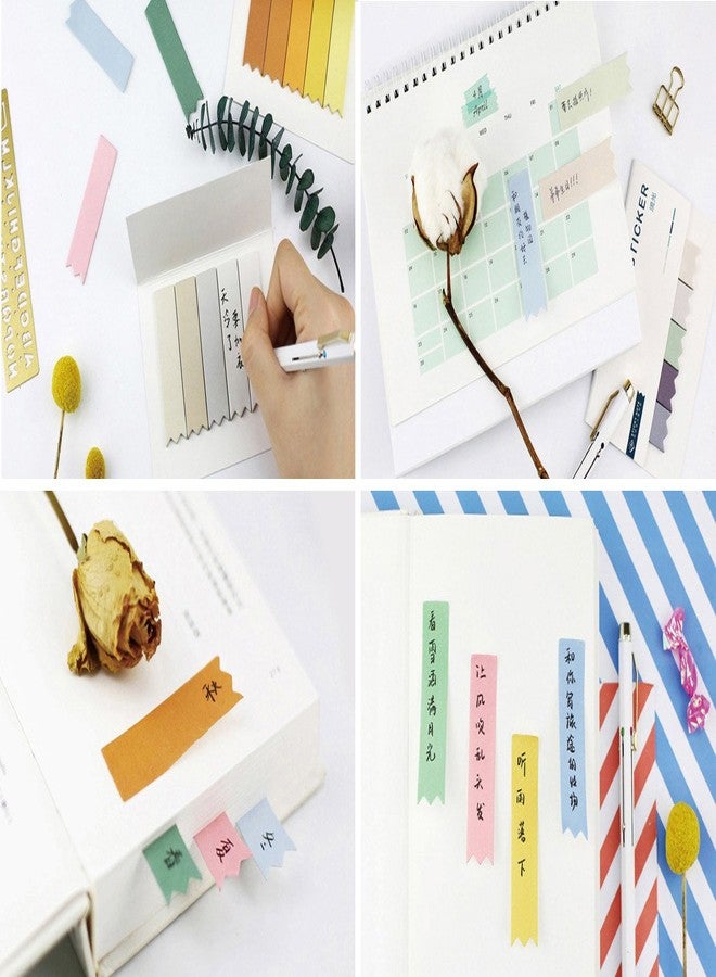 HUNGER Gradient Color Sticky Note Self-Stick Note Office Memo Note,100Pcs/Pad, 8Pads/Pack (Q55301) - Image 3