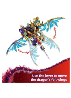 LEGO LEGO Ninjago Arc Dragon Of Focus  Building Set Toy 71836  - Image 4