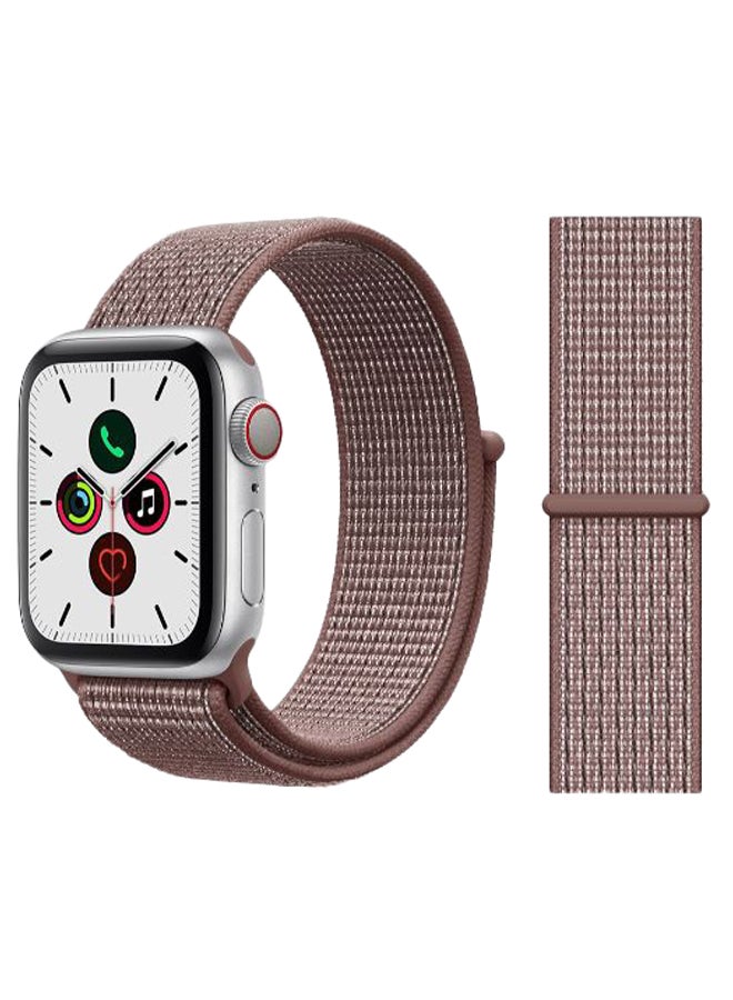 Alyashmac Replacement Band For Apple iWatch Series 5/4/3/2/1 42-44mm y Mauve - Image 1