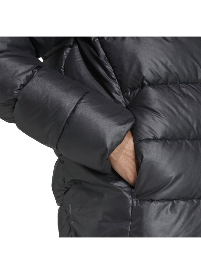 Adidas Ess Sd Puf Hd J M Black Outdoor Jackets For Men - Image 5