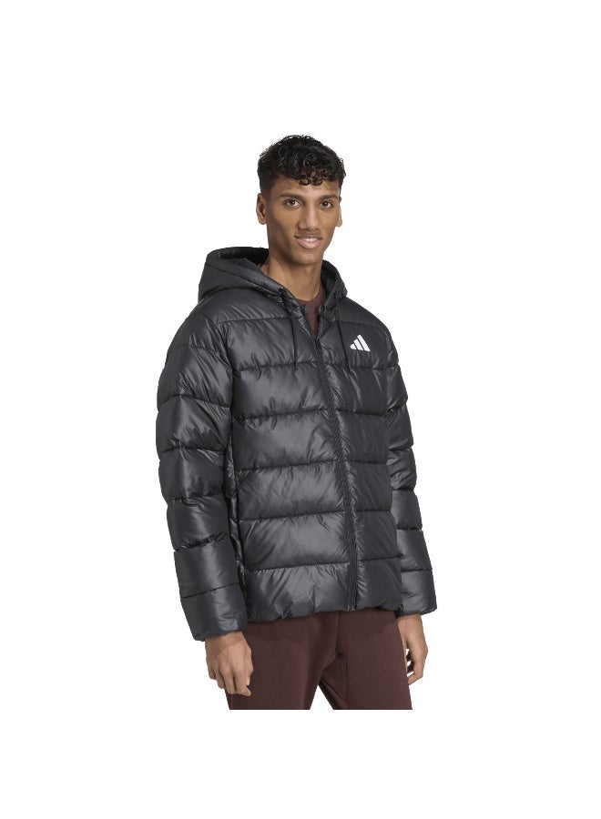 Adidas Ess Sd Puf Hd J M Black Outdoor Jackets For Men - Image 4