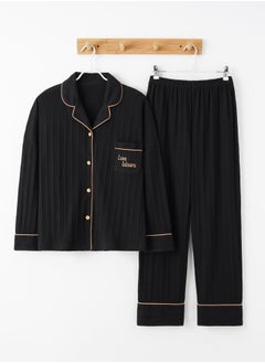 Generic 2-Piece Striped Pyjama Set(Female)  - Image 1
