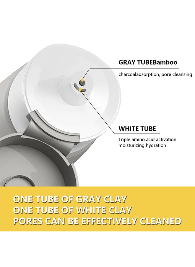 KOEC Amino Acid White Mud Doubie Care Facial Cleanser，Gentle Exfoliating Face Wash for Deep Pore Cleanser and Blackhead Removal, Facial Cleanser for Oily Skin & Sensitive Skin - Image 5