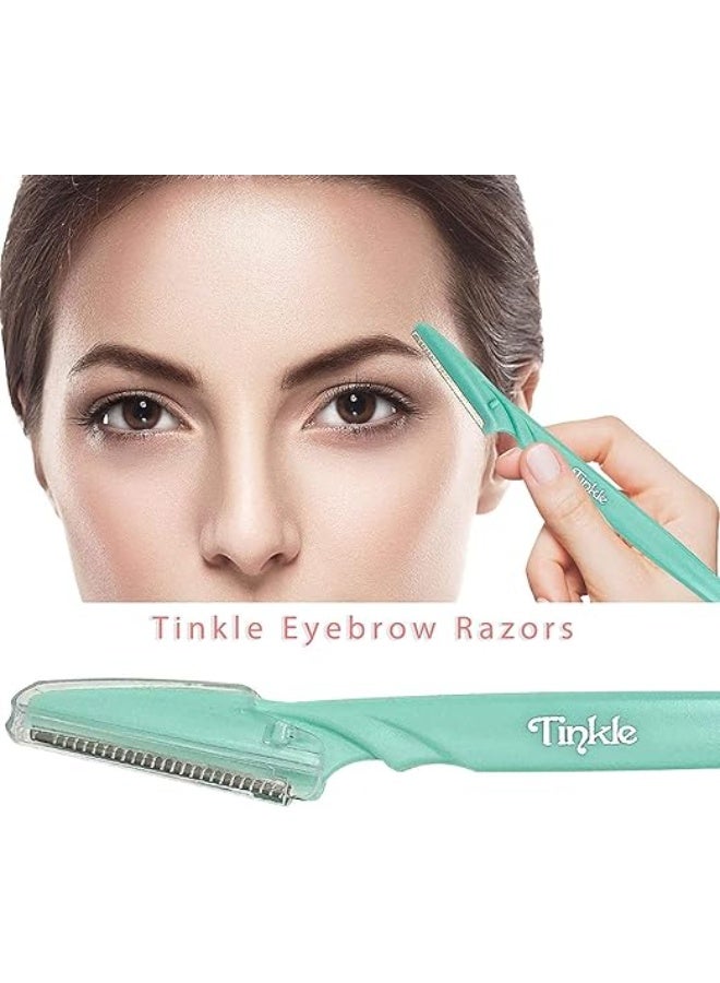 Tinkle Tinkle Face and Eyebrow Razor for Women, Quick and Easy Facial Hair Removal at Home - 5 Packs - Image 2