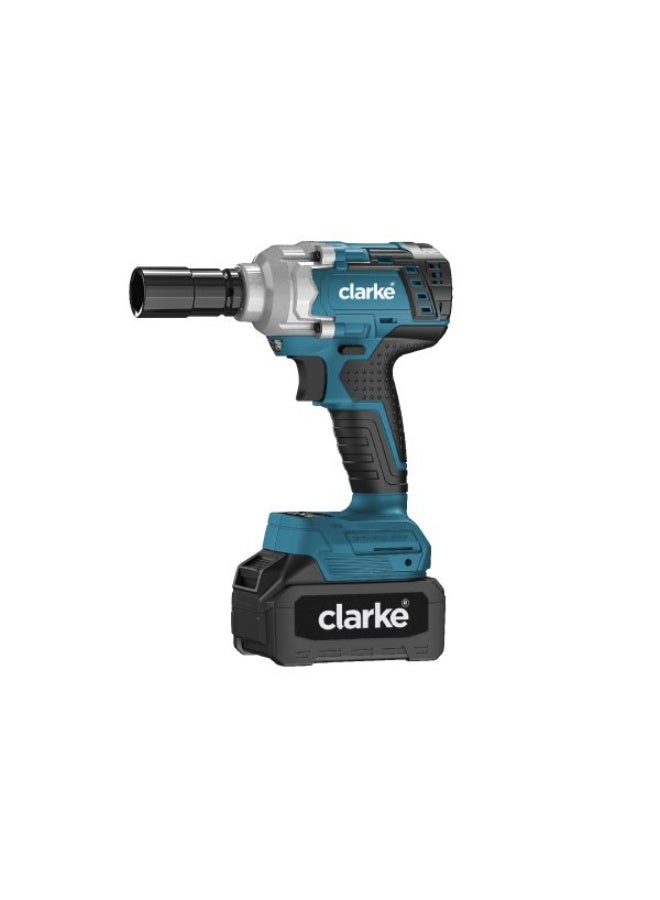كلارك 1/2″ Cordless Impact Wrench, 21V - Image 1