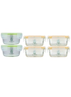 Sage Spoonfuls Sage Spoonfuls, Tough Glass Baby Food Jars, Combo Pack, 6 Pack  - Image 3
