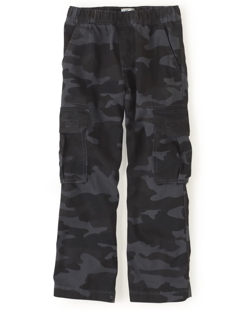 The Children's Place Boys Pull on Cargo Pants,Night Camo Single,14 - Image 5