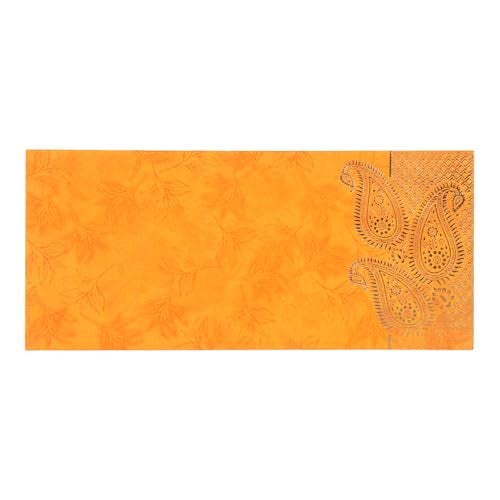 AQBAH money envelope Pack of 25 Colourful Designer Shagun Lifafa/Money Gift Envelope with Golden Ambi for Gifting Money on any occasion (multicolor) - Image 2