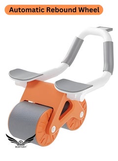 BORTONY Ab Roller Wheel with Timer Ab Abdominal Exercise Wheel Workout Equipment Universal Male and Female Elbow Support Automatic Rebound  - Image 1