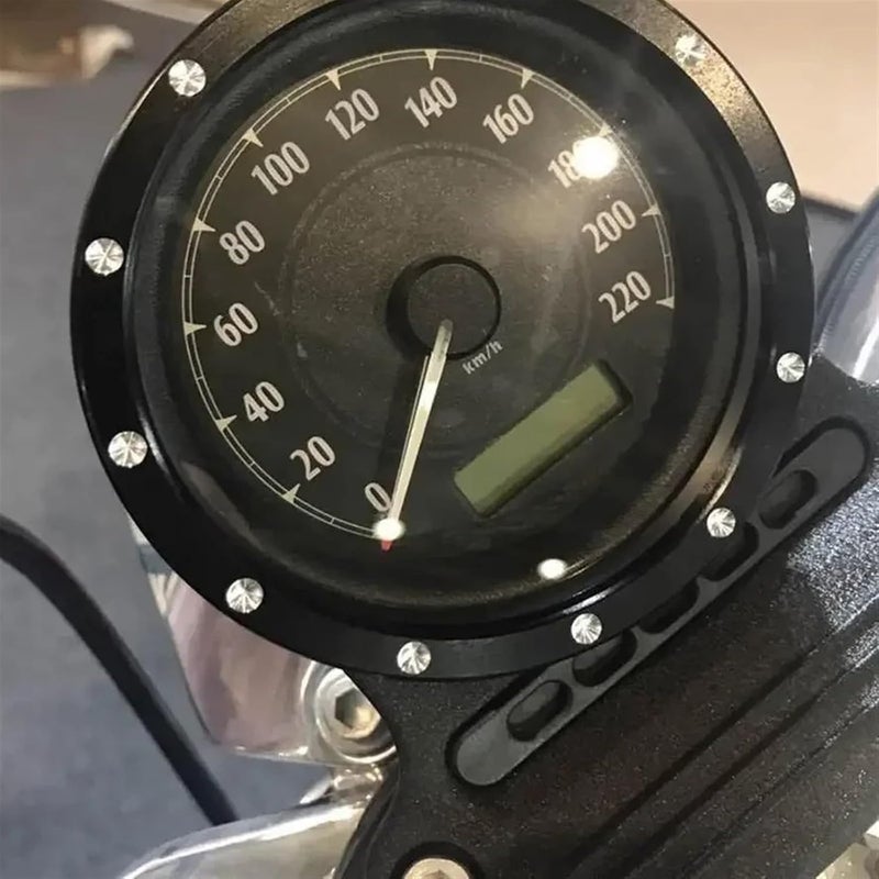 Vuzmode Motorcycle Speedometer Trim Bezel Cover - Image 2