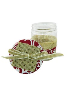 AL QADAH Candy Box W/Jute Wrap.6x7.5Cm12Pcs Pkt  - Image 1
