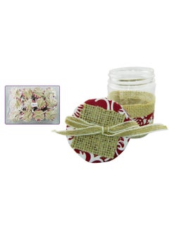 AL QADAH Candy Box W/Jute Wrap.6x7.5Cm12Pcs Pkt  - Image 2