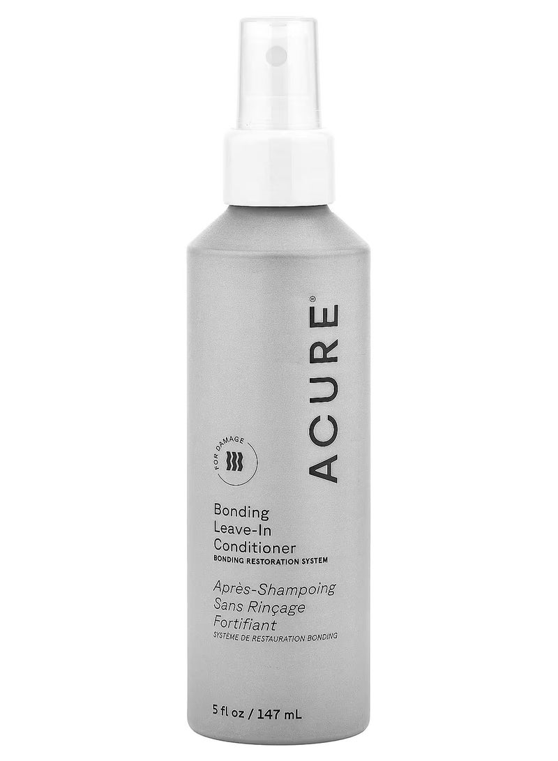 ACURE, Bonding Leave-In Conditioner, For Damage, 5 fl oz (147 ml)