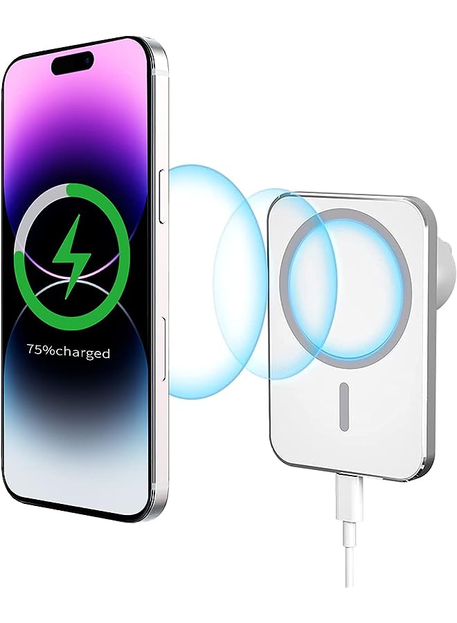 PROMASS Car Mount Wireless Charger for iPhone 14/iPhone 13/13 Pro/12 Pro/Pro Max/Mini,Magnet Phone Holder Stand 15W Fast Charging Car Mount Wireless Charger Support  - Image 1