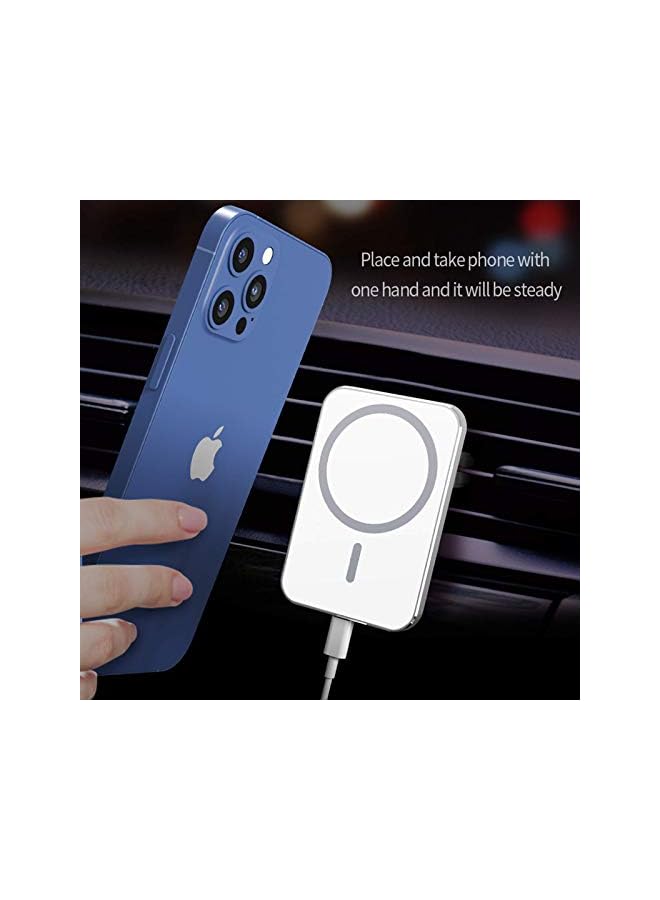 PROMASS Car Mount Wireless Charger for iPhone 14/iPhone 13/13 Pro/12 Pro/Pro Max/Mini,Magnet Phone Holder Stand 15W Fast Charging Car Mount Wireless Charger Support  - Image 5