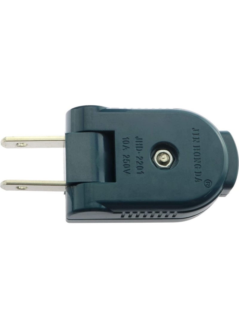 Hit Dükkan Hit Shop Male Connector 90 Degree Right Angle Rotatable Plug 2p 2W 10A/250V  - Image 2