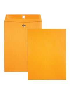 Office Depot (R) Clasp #97 Envelopes, 10In. X 13In., 28 Lb., Brown Kraft, Box Of 100  - Image 1