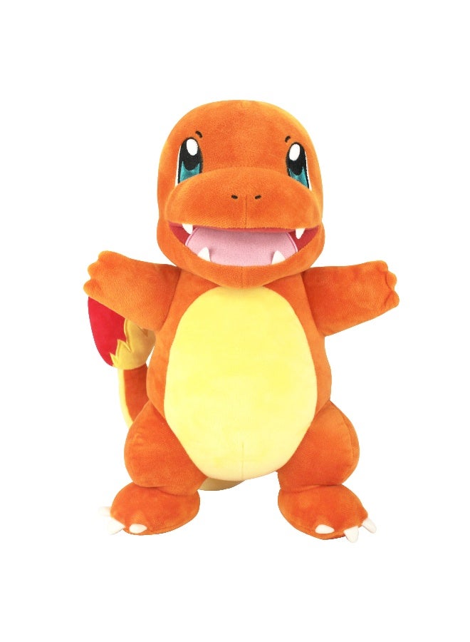 Pokemon Flame Action Charmander, Battery Operated |Interactive Plush Toy | Soft Toy With Sound Effect | Perfect Gift For Kids And Adults - Image 2