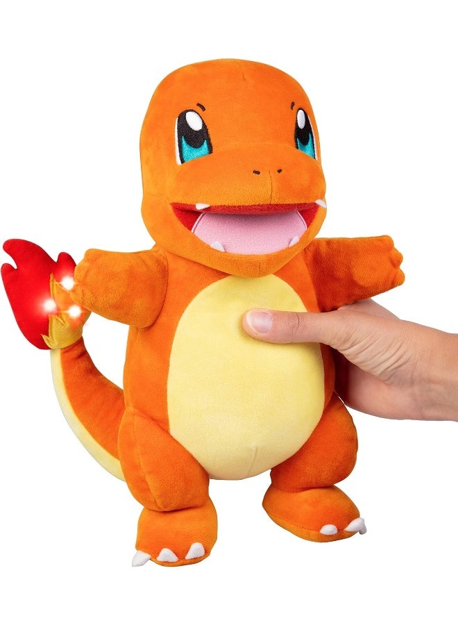 Pokemon Flame Action Charmander, Battery Operated |Interactive Plush Toy | Soft Toy With Sound Effect | Perfect Gift For Kids And Adults - Image 5