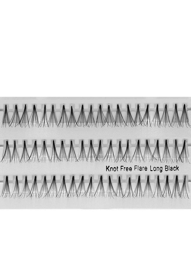 Cherishlook Professional 10packs Eyelashes - (Knot Free) Flare Black (Long) - Image 1