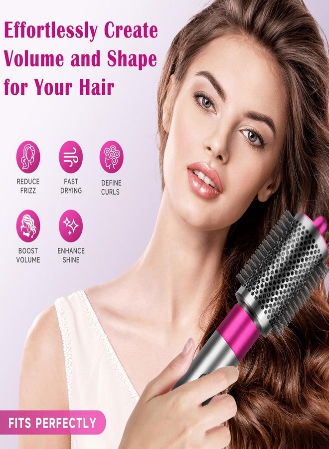 Liopif Large Round Volumizing Brush for Dyson Airwrap,Attachment Tool (Rose) - Image 3