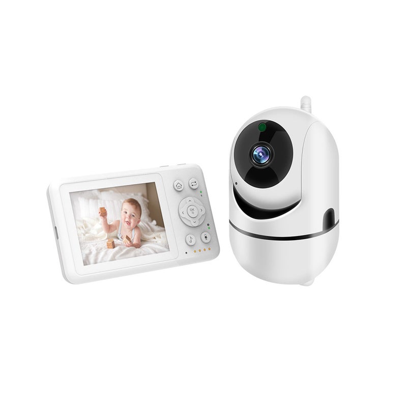 D031 3.2 inch baby monitor baby watcher with lullaby room temperature monitor baby monitor two-way voice intercom - Image 3