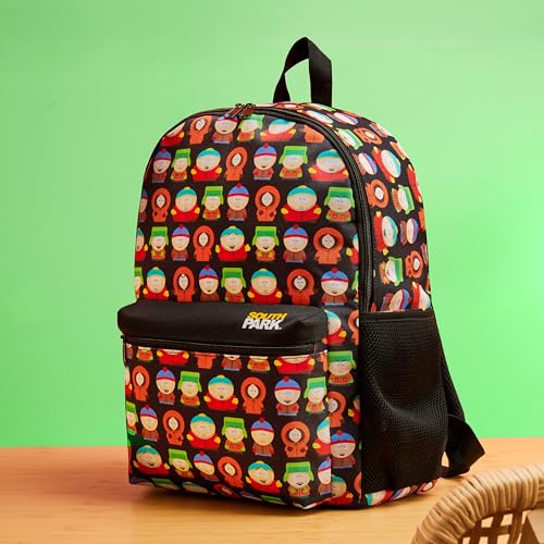 South Park Backpack Men Teens Work Gym Bag Stan Kenny Eric Rucksack Bookbag (AOP - Image 5