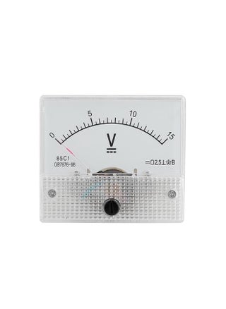 DC 0-15V DC Analog 85C1 Current Voltmeter Voltage 2.5 Accuracy Voltage Analog Voltmeter Panel - pzsku/Z6A06B8B69ED0378956D3Z/45/1746231030/9736f82b-be66-40f1-b3ca-b19b4c015088