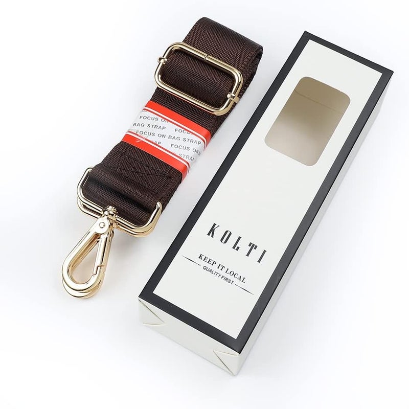 Kolti Purse Strap Replacement Crossbody Handbag Stripe Wide Adjustable - Image 2