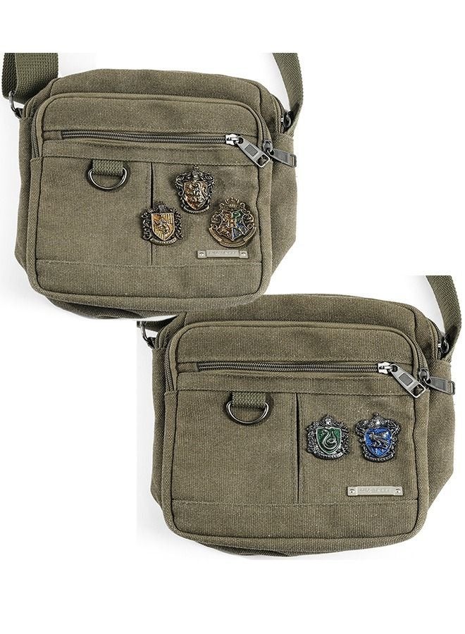 5 Piece Harry Potter School of Witchcraft Brooch, Harry Potter Collectible, Features Shiny Gold Metal With a High Quality Hard Enamel, Can Addition To Your Clothes or Bags, Fit For Daily Life - Image 5